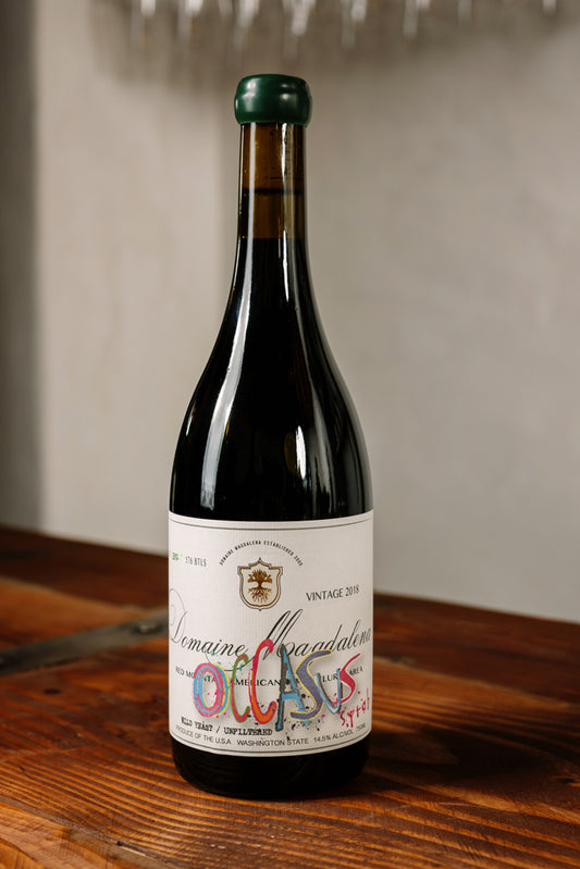 2018 Occasus Vineyard Syrah